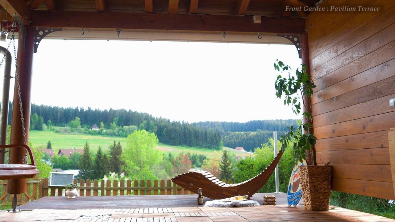 Entire House In Schwarzwald With Mountain View, Private Sauna, Gym, Garden And Terraces Unterkirnach Kültér fotó
