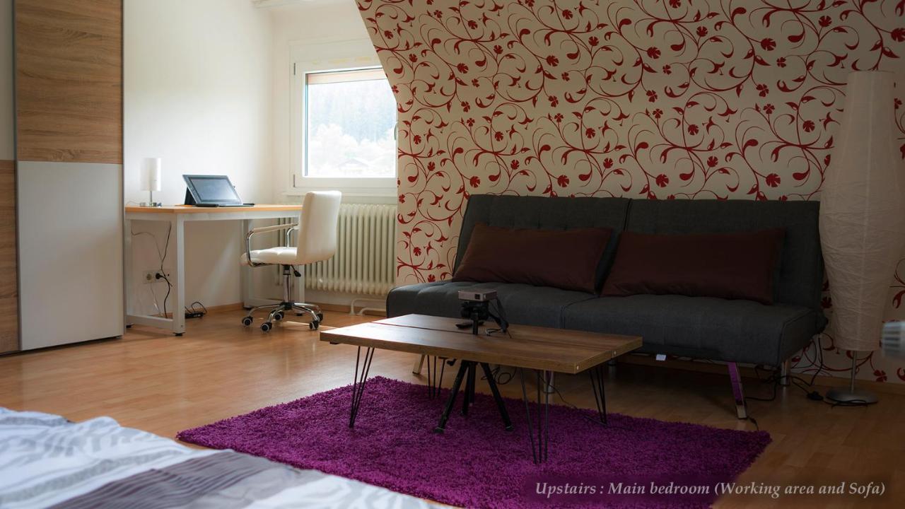 Entire House In Schwarzwald With Mountain View, Private Sauna, Gym, Garden And Terraces Unterkirnach Kültér fotó